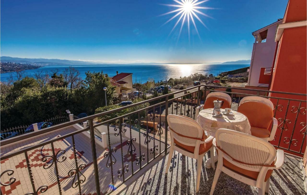 Stunning Apartment In Volosko With House Sea View Exterior photo